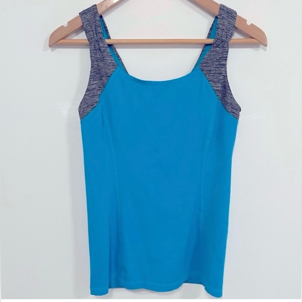 Lululemon Teal & Gray Tank